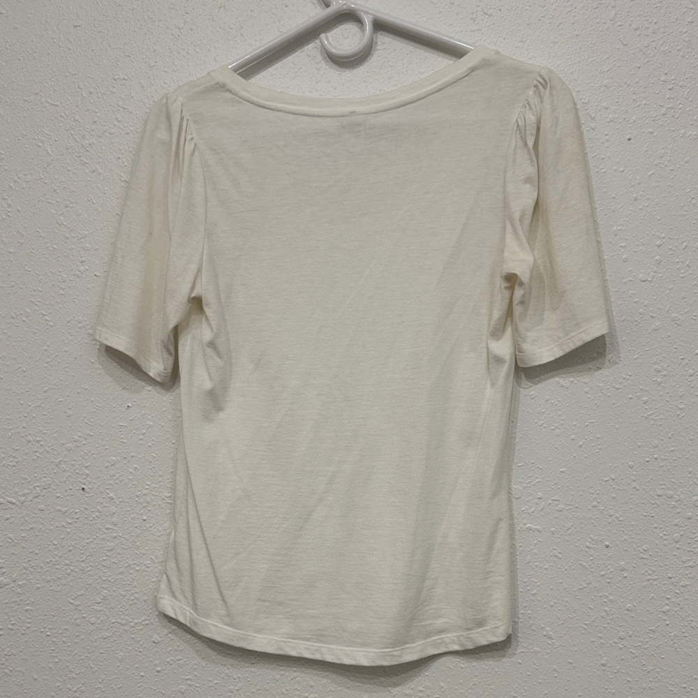 Old Navy White Short Sleeve Women's Tee